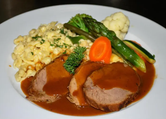 מלון Restaurant Weihenstephaner Stuben לנדשט